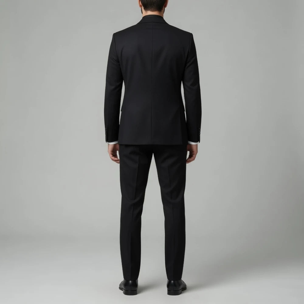 Shop Keanu Reeves Black Movie Suit