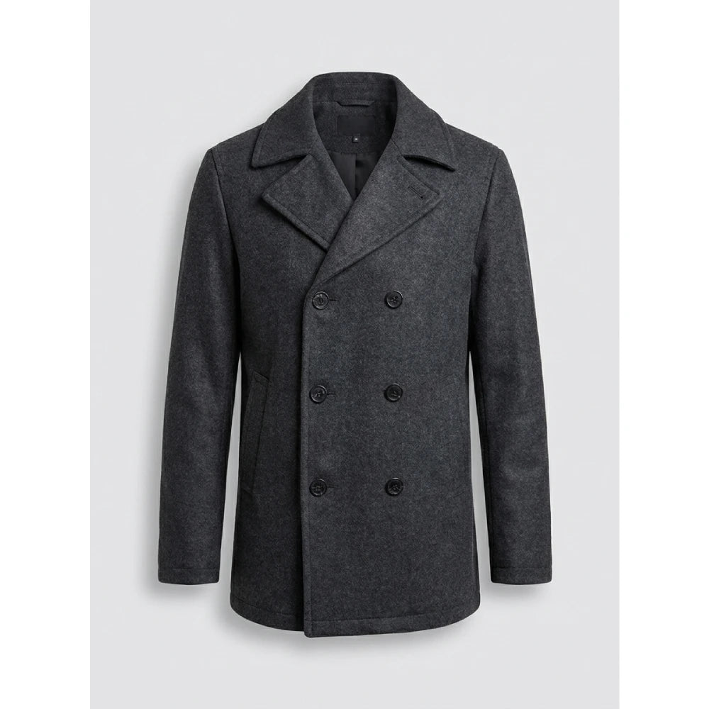 Shop Ryan Bingham Yellowstone Black Peacoat