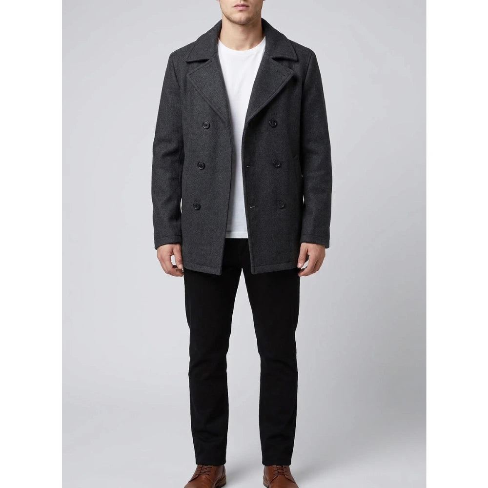 Shop Yellowstone Walker Ryan Bingham Peacoat