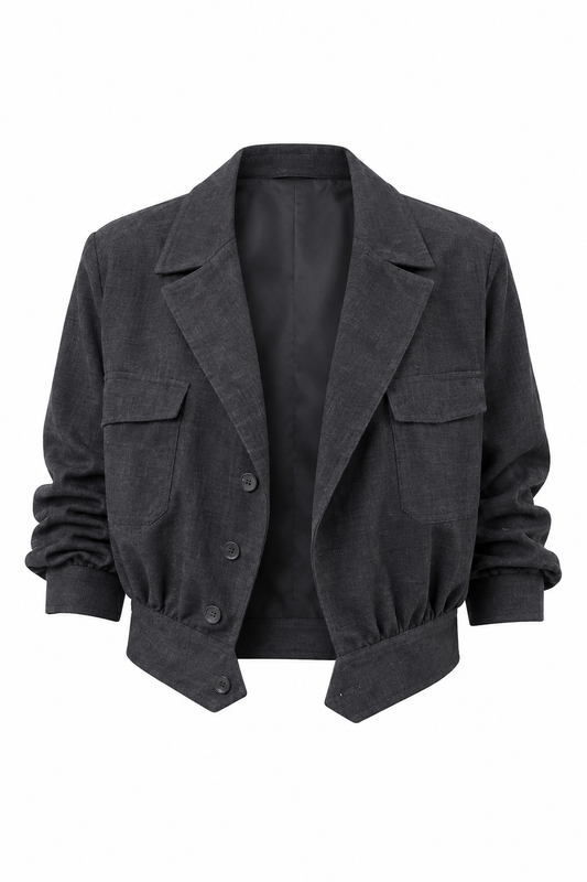 Silo S03 Juliette Nichols Grey Wool Jacket