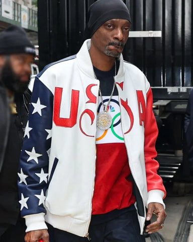 US Olympic Team Bomber Jacket Snoop Dogg