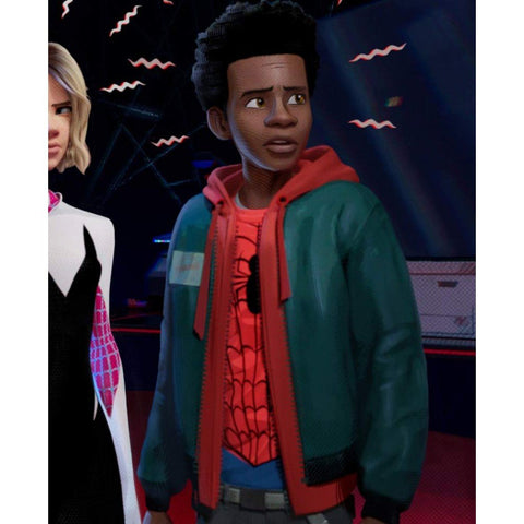 Miles Morales superhero hoodie