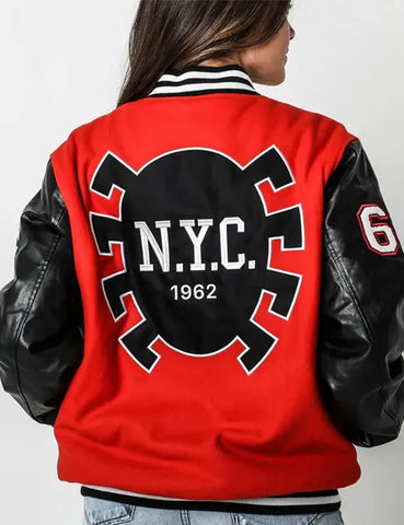 Spider Man NYC 1962 Varsity Bomber Jacket