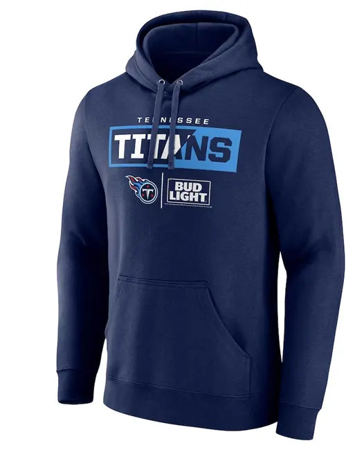 Tennessee Titans Bud Light Pullover Hoodie