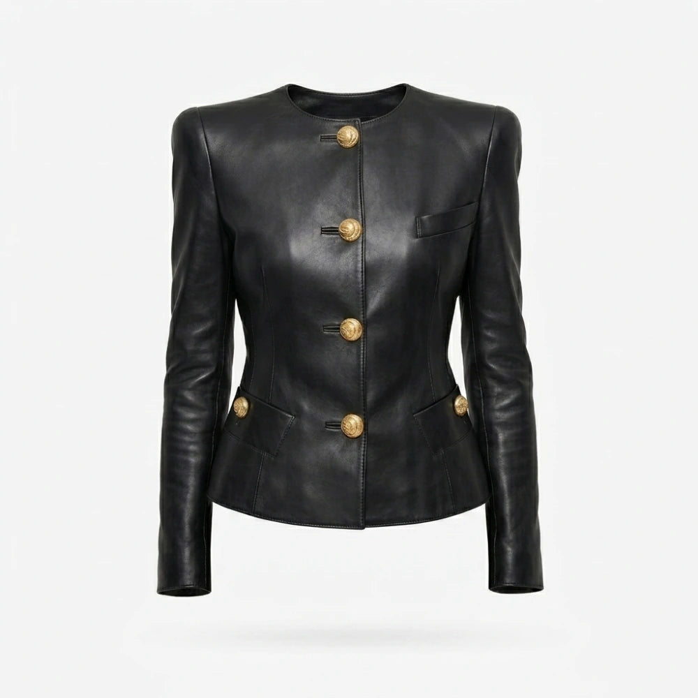 The Beauty 2026 Ari Graynor Black Leather Jacket