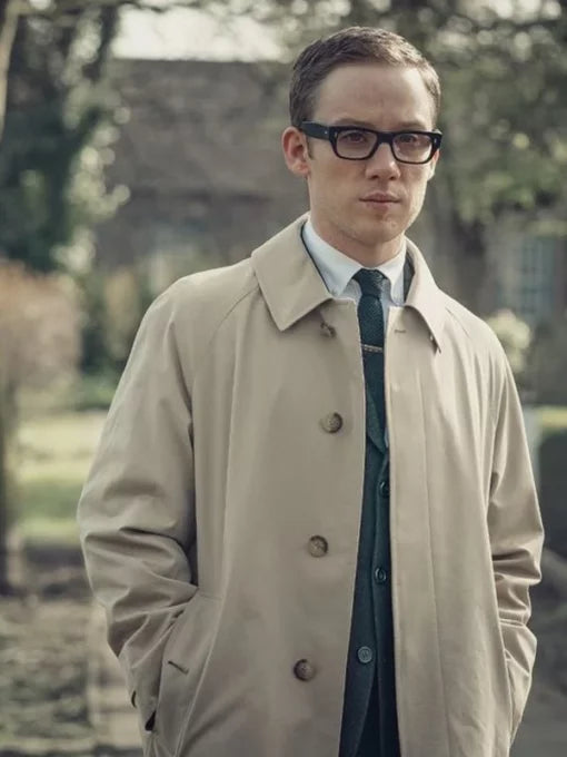 The Ipcress File 2022 Harry Palmer Beige Trench Coat