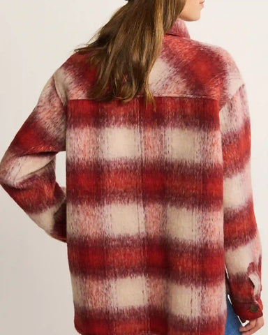 The Jetty 2024 Red Plaid Jacket