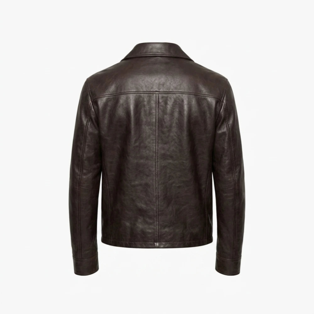 The Odyssey Photocall Tom Holland Leather Jacket