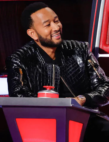 The Voice John Legend Crocodile Jacket