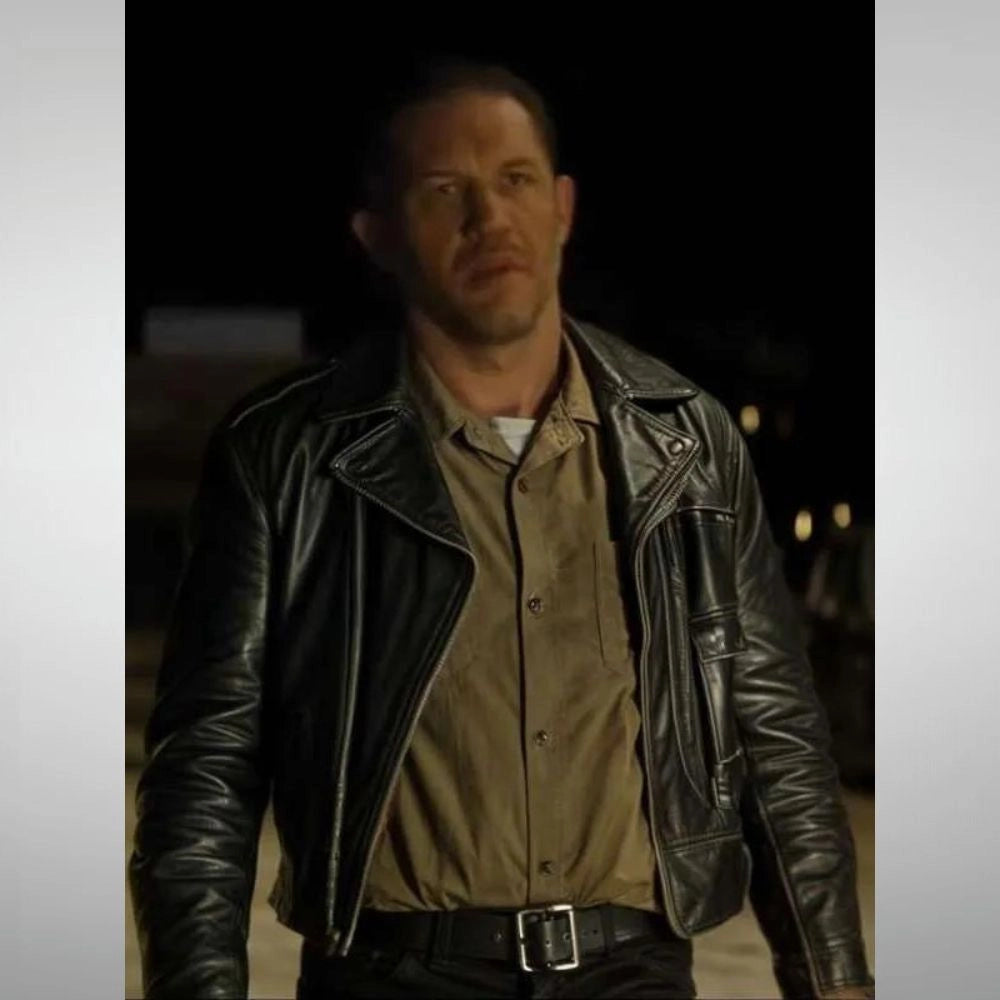 The Bikeriders 2024 Tom Hardy Leather Jacket