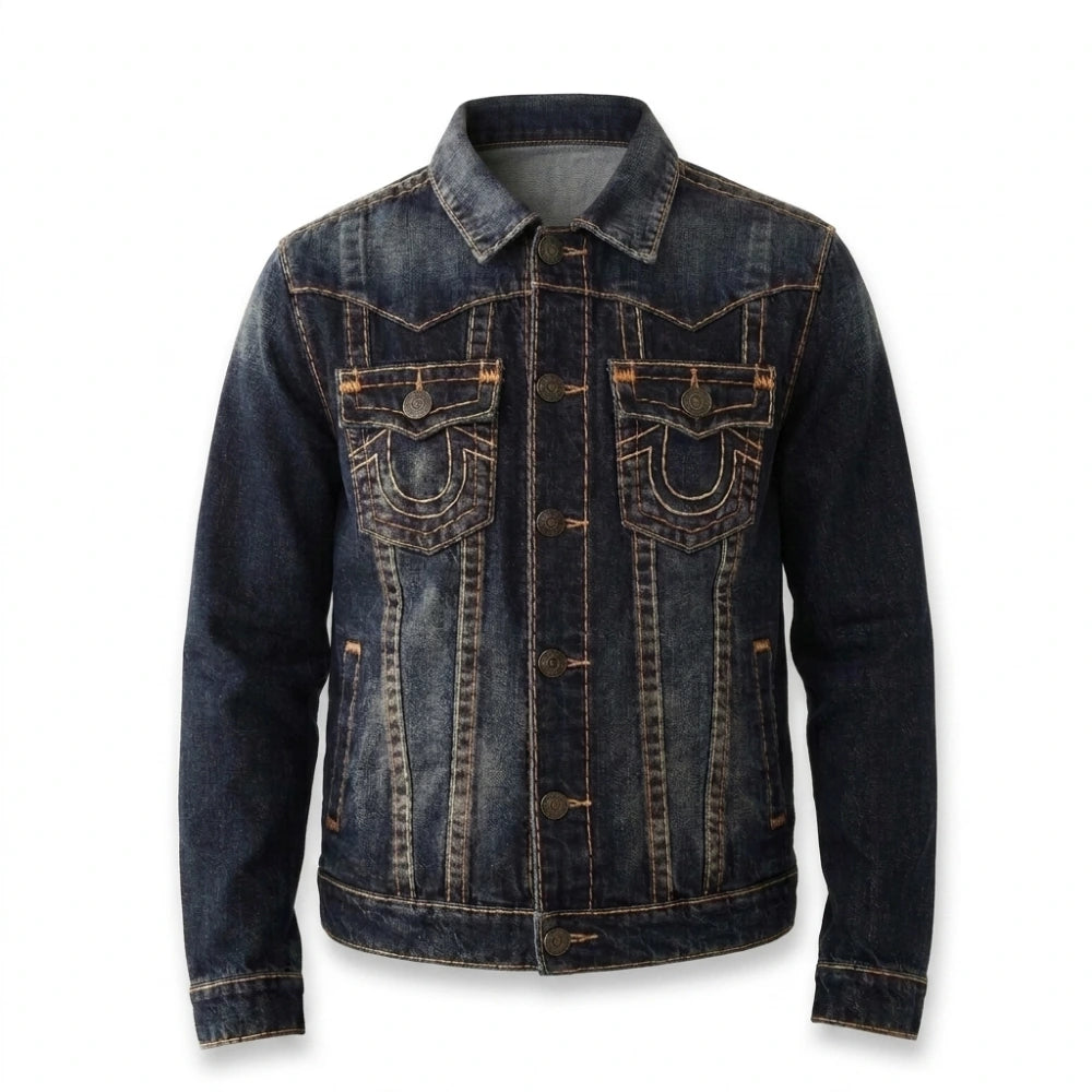 True Religion Denim Trucker Jacket