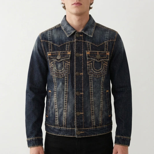 True Religion Denim Trucker Jacket
