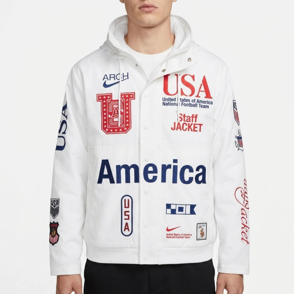 USA x VAA Woven Staff Jacket for Sale