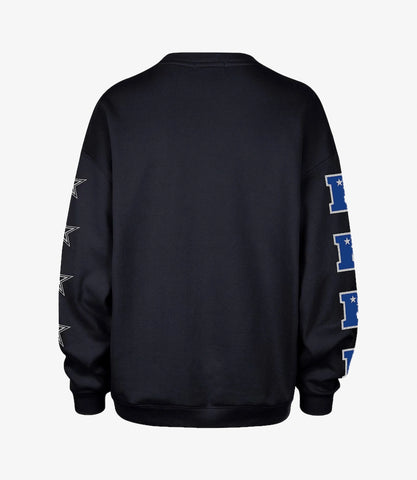 Unisex-Dallas-Cowboys-47-Navy-Go-Big-Oversized-Pullover-Sweatshirt