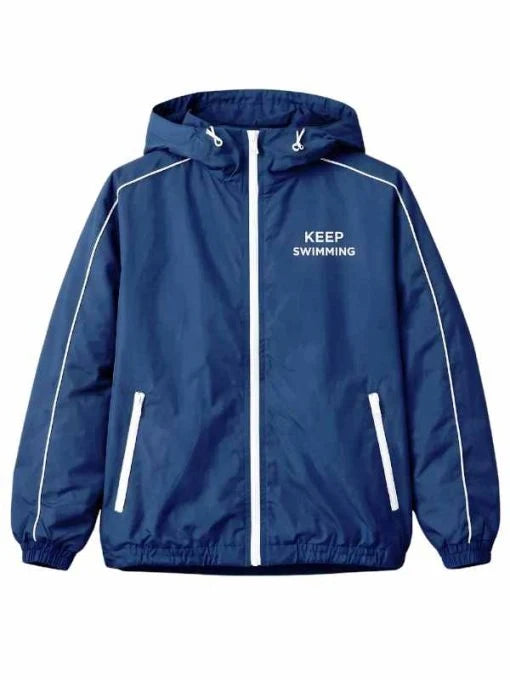 BTS Keep Swimming Blue Hooded Jacket – Unisex