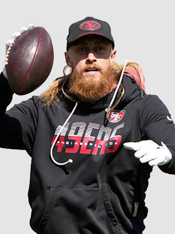 George Kittle 2026 San Francisco 49ers Sideline Hoodie