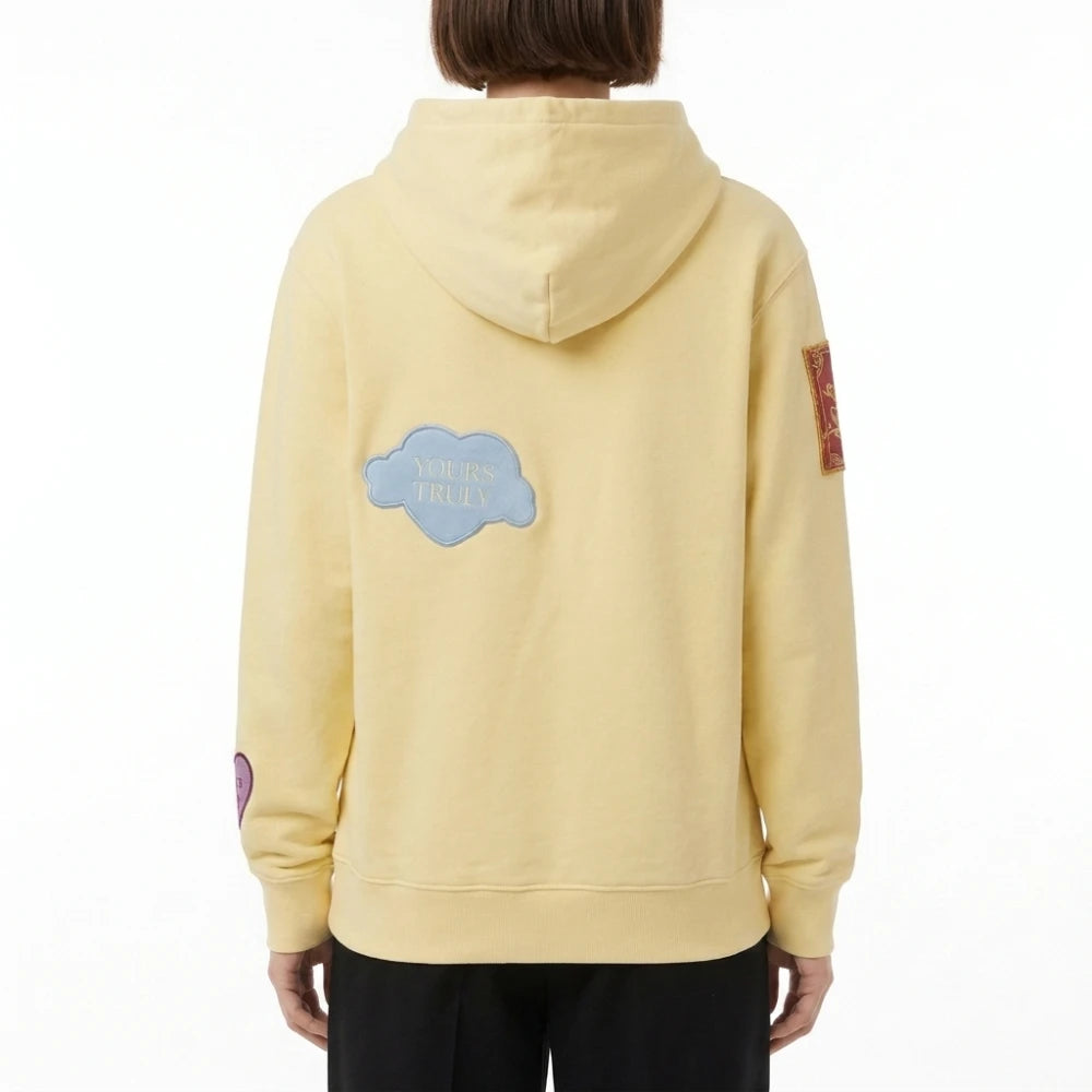 Unisex Yellow Sincerely Yours Hoodie