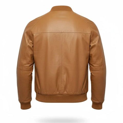 Versatile Tan Brown Flight Jacket