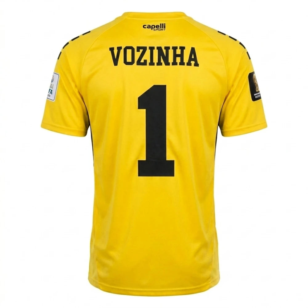 Vozinha Yellow Soccer Jersey