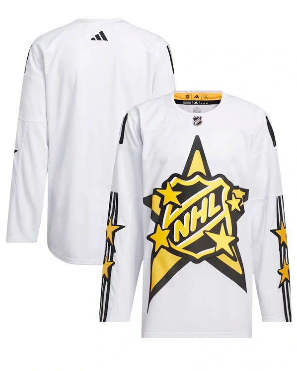 White Justin Bieber NHL All Star Jersey