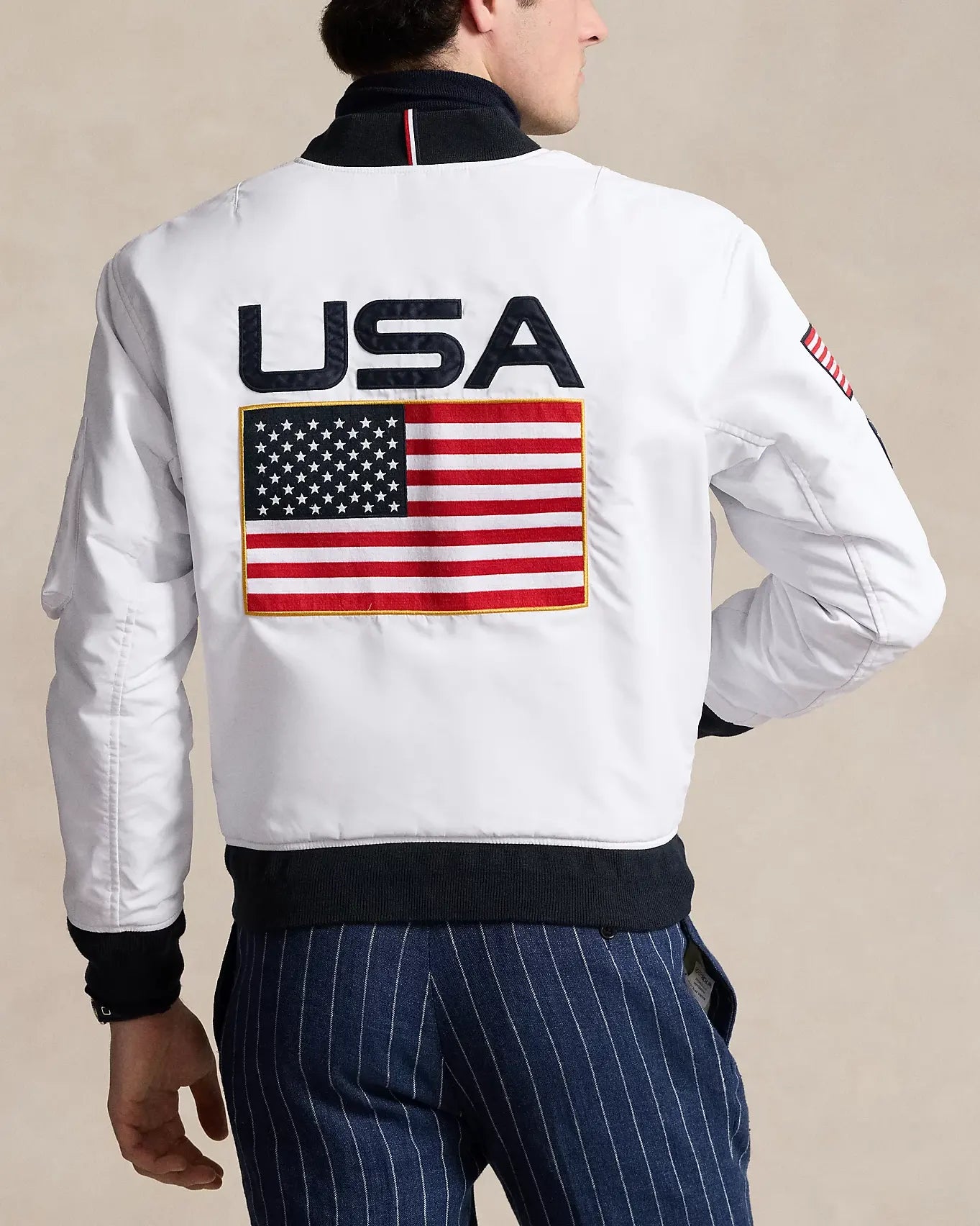 Team USA Reversible White Jacket