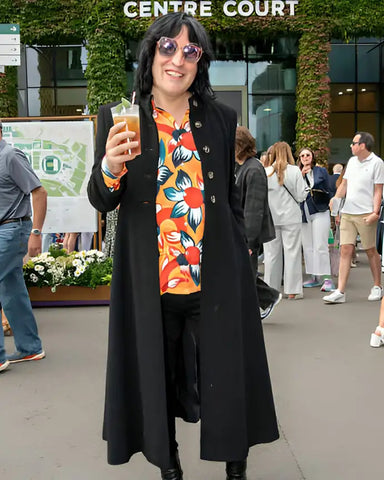 Noel Fielding Black Long Coat