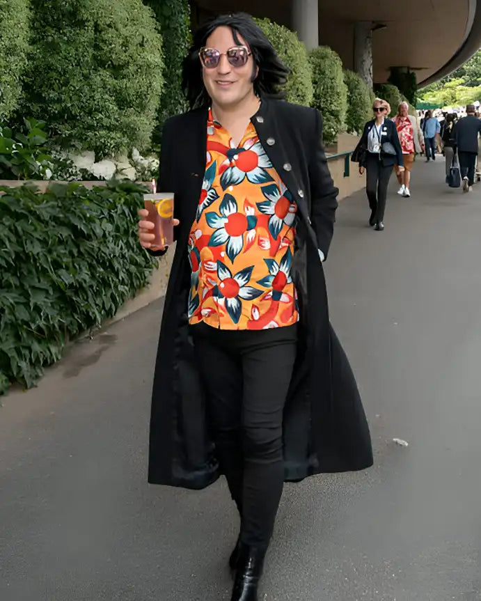 Wimbledon 2024 Noel Fielding Long Coat