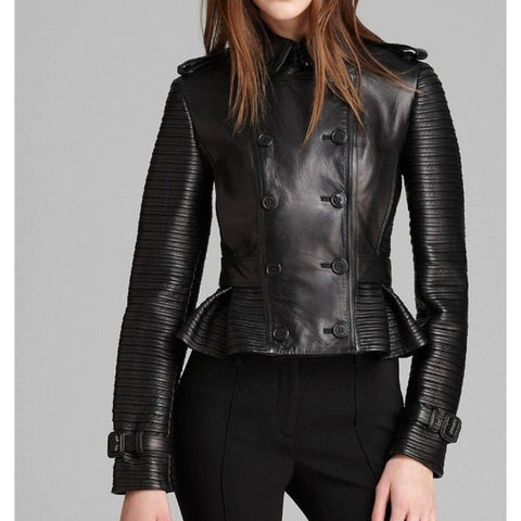 Women Double Breasted Jacket