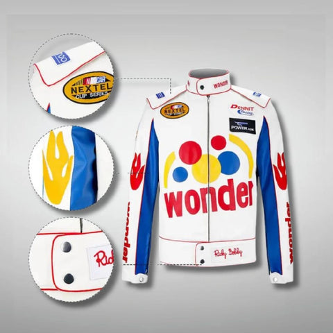 white racing jacket