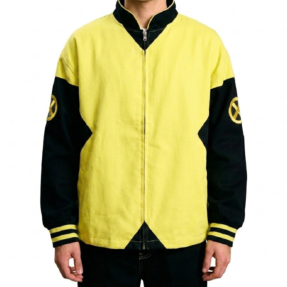 X Men Yellow Bomber Jacket for Sale