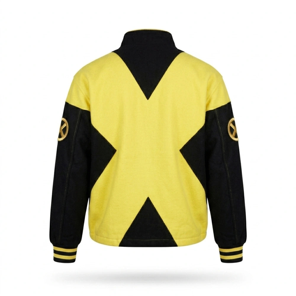 X Men Yellow Bomber Jacket