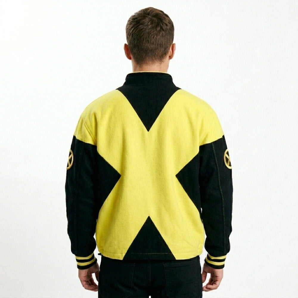 X Men Yellow Bomber Jacket