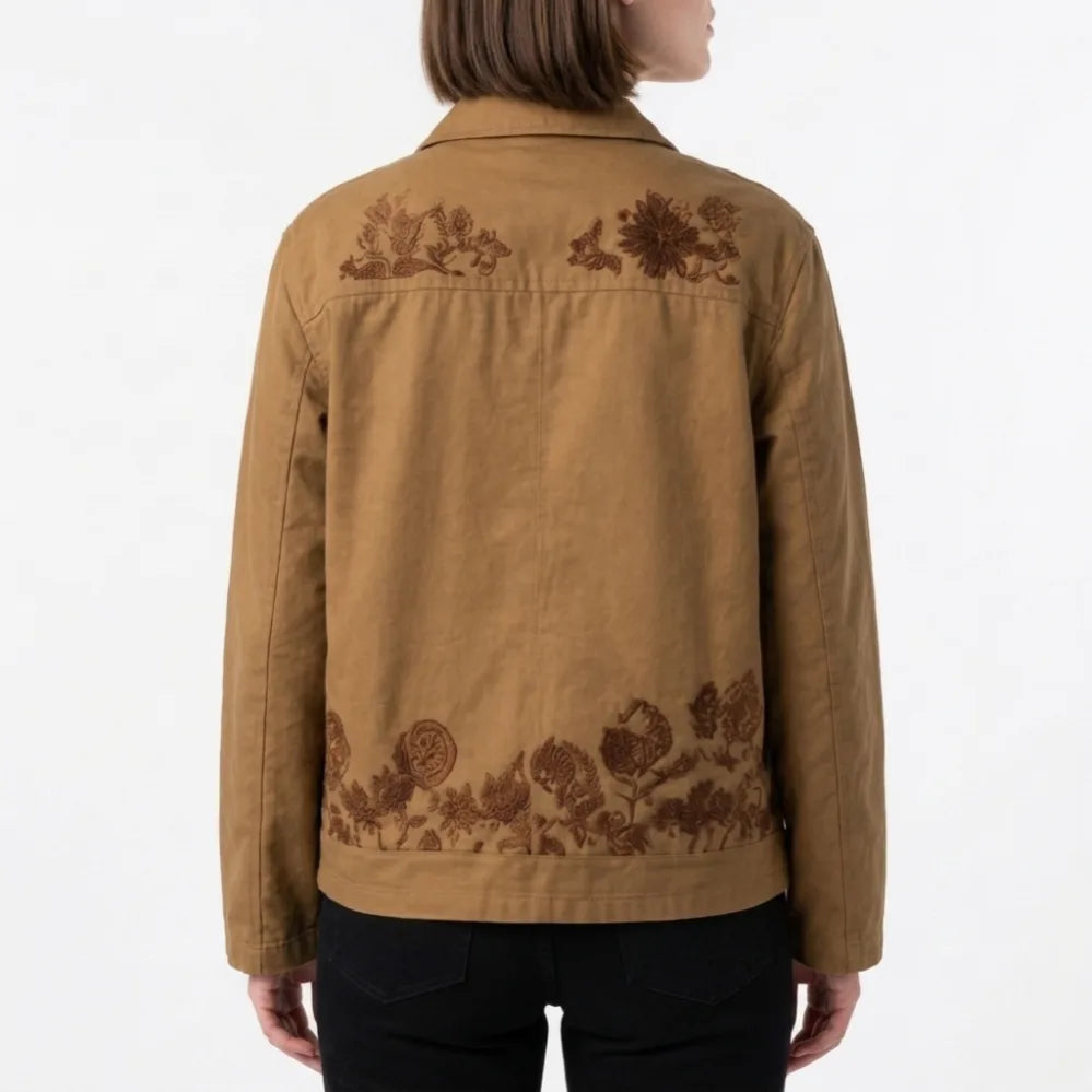 Youre Killing Me 2026 Amalia Williamson Brown Cotton Jacket