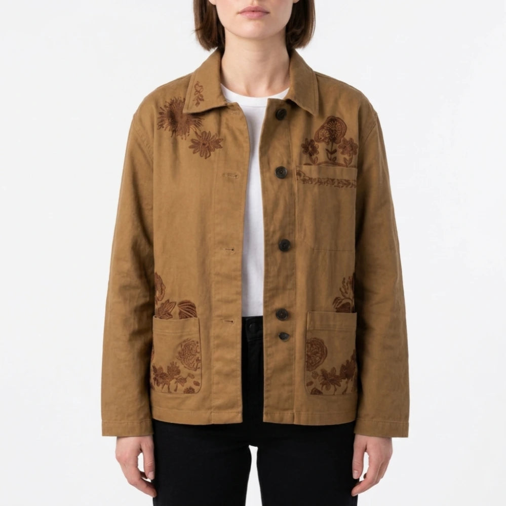 Youre Killing Me 2026 Amalia Williamson Brown Cotton Jacket