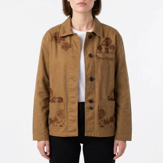 Youre Killing Me 2026 Amalia Williamson Brown Cotton Jacket