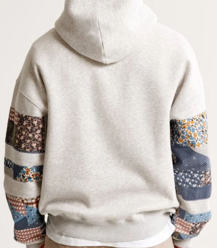 Abercrombie Patchwork Hoodie