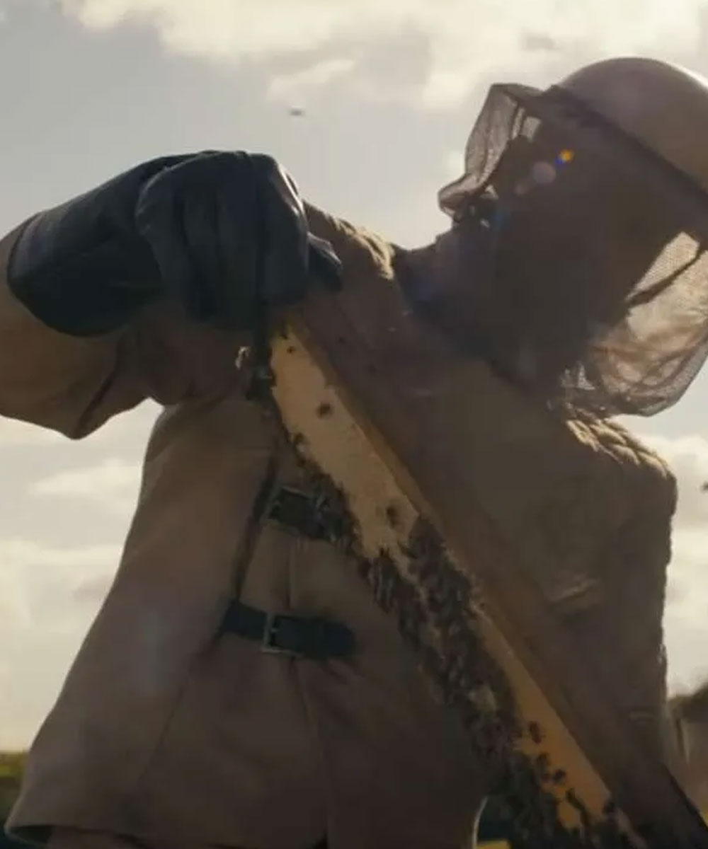 Jason Statham The Beekeeper 2024 Jacket