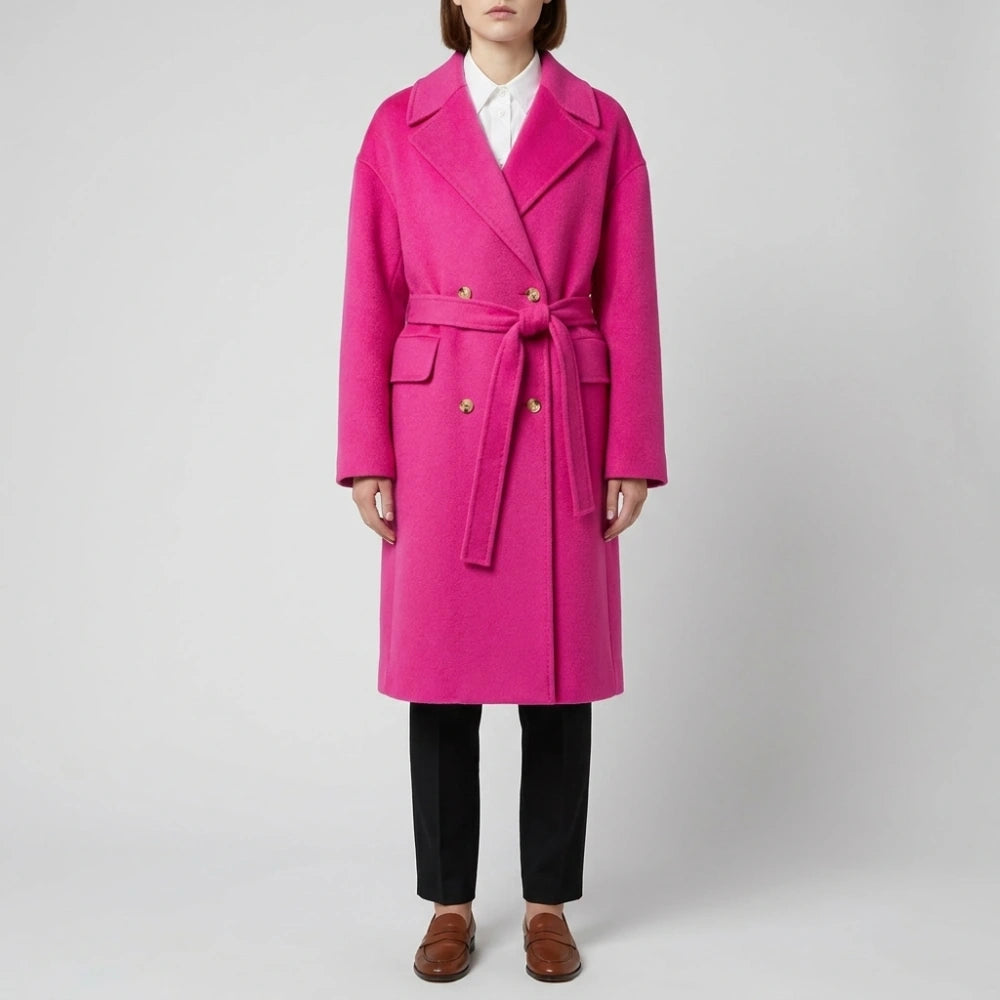 get emily in paris pink coat