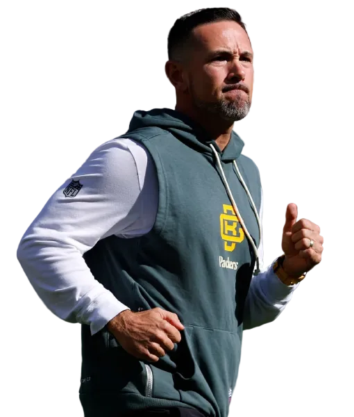 Green Bay Packers green hooded fleece vest
