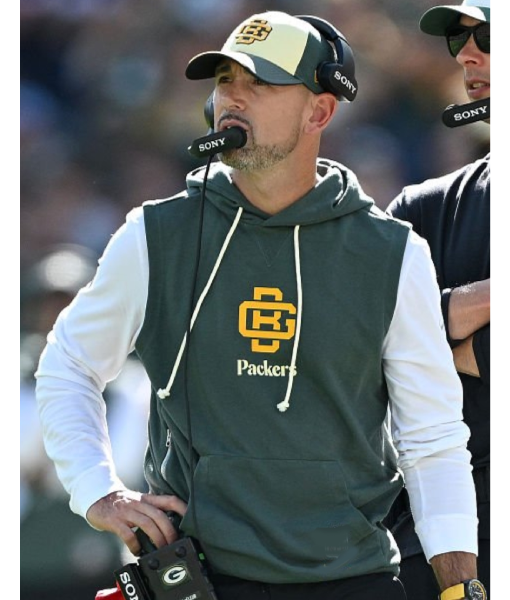 Matt LA Fleur Green Bay Packers vest