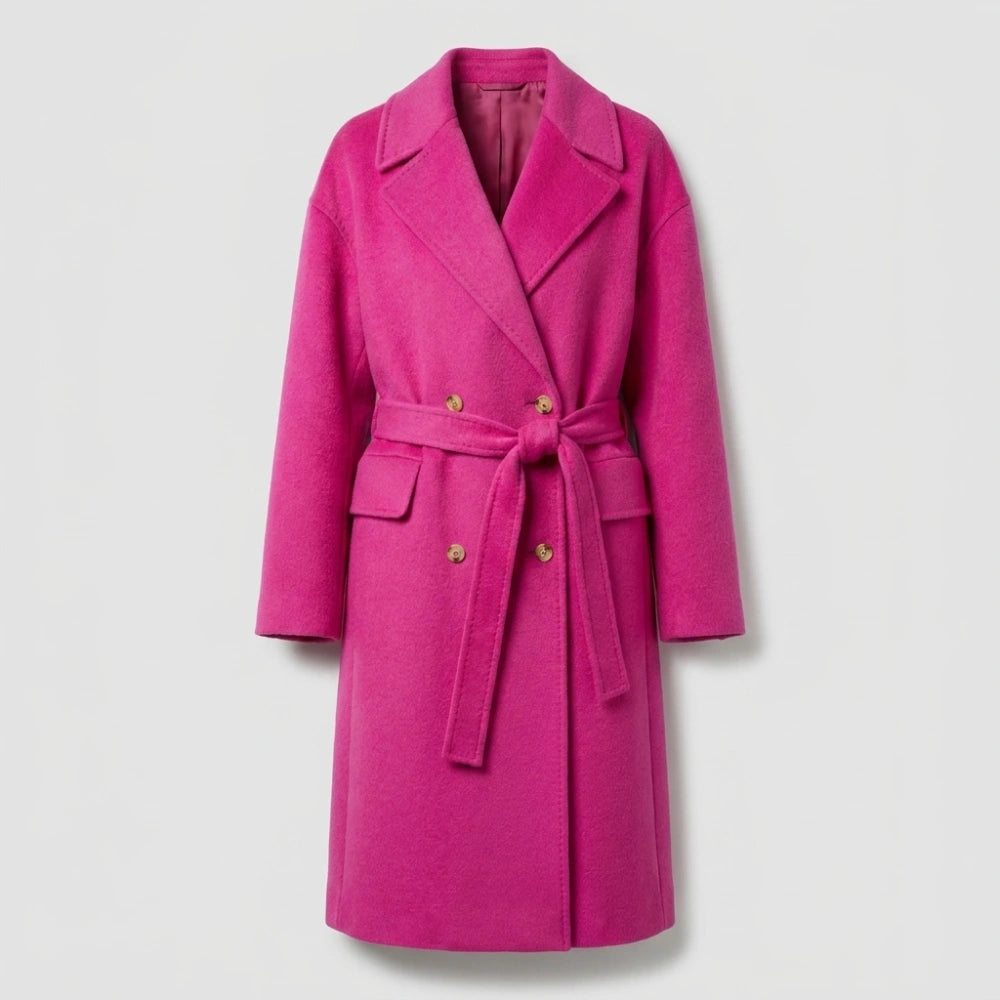 shop emily cooper pink trench coat